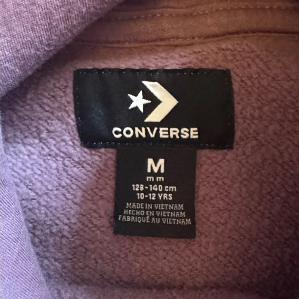 Converse cozy purple